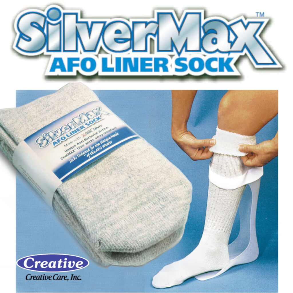 SilverMax™ AFO Liner Sock